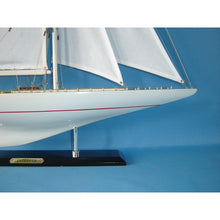 Handcrafted Model Ships Wooden Intrepid Limited Model Sailboat Decoration 35" Intrepid 35