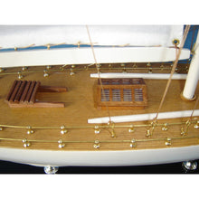 Handcrafted Model Ships Wooden Intrepid Limited Model Sailboat Decoration 35" Intrepid 35