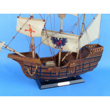 Handcrafted Model Ships Wooden Santa Maria Limited Tall Model Ship 20" Santa Maria 20