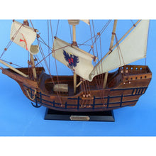 Handcrafted Model Ships Wooden Santa Maria Limited Tall Model Ship 20" Santa Maria 20