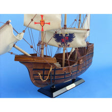 Handcrafted Model Ships Wooden Santa Maria Limited Tall Model Ship 20" Santa Maria 20