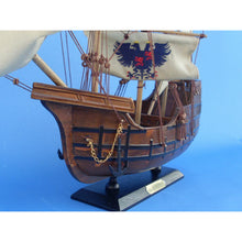 Handcrafted Model Ships Wooden Santa Maria Limited Tall Model Ship 20" Santa Maria 20