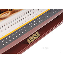 Old Modern RMS Titanic Large with Display Case C012A
