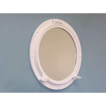 Handcrafted Model Ships Gloss White Decorative Ship Porthole Mirror 24" NT-HX036 - M