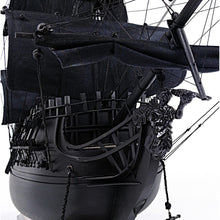 Old Modern Black Pearl Pirate Ship Medium T305
