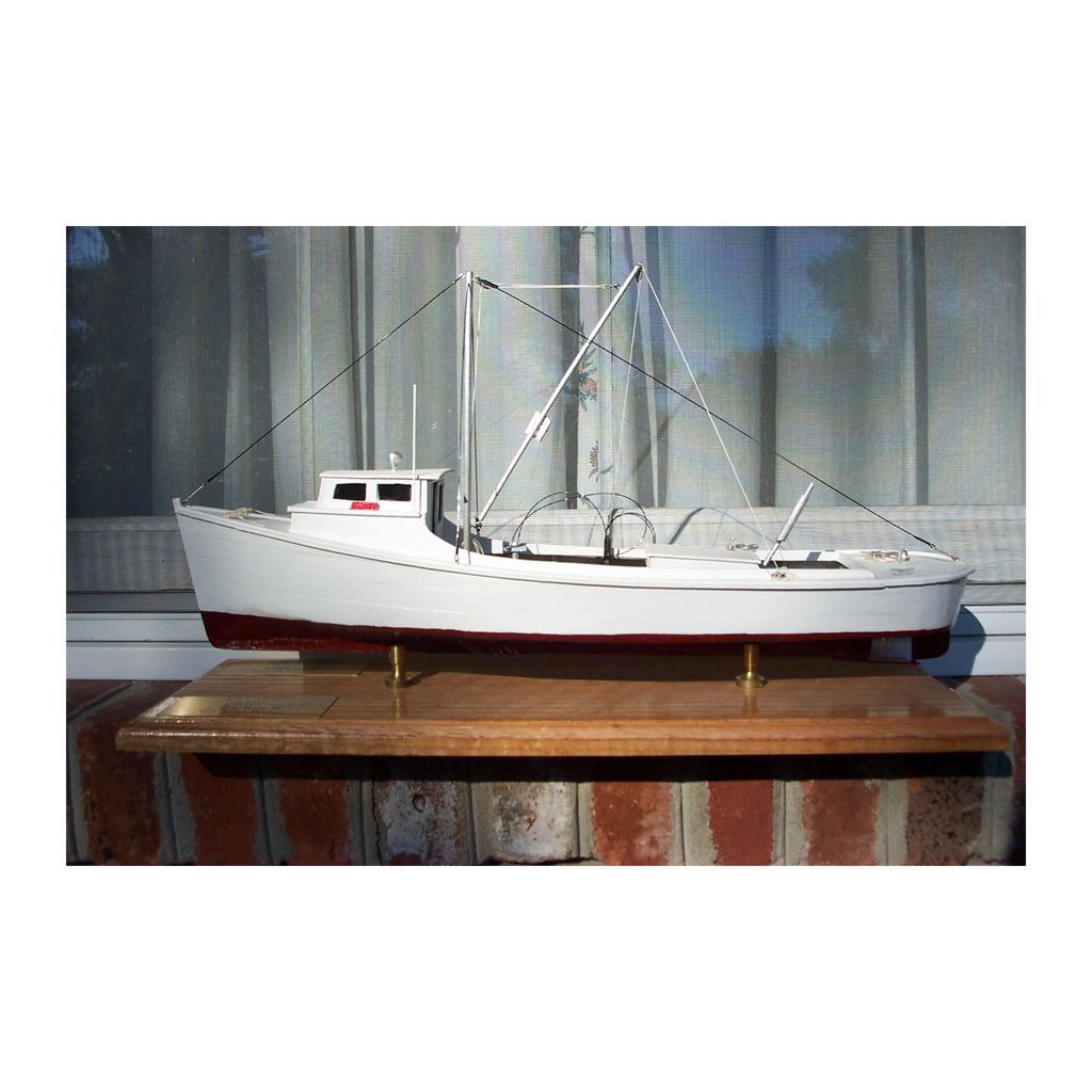 Buy Virginia Round Stern Workboat Model Ship Kit – Adama Model Ships