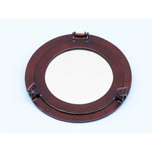 Handcrafted Model Ships Antique Copper Decorative Ship Porthole Mirror 17 MC-1966-17-AC