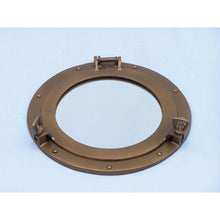 Handcrafted Model Ships Antique Brass Decorative Ship Porthole Mirror 15 MC-1964-15-AN