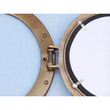 Handcrafted Model Ships Antique Brass Decorative Ship Porthole Mirror 15 MC-1964-15-AN