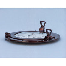 Handcrafted Model Ships Antique Copper Deluxe Class Porthole Clock 12 WC-1445-12-AC