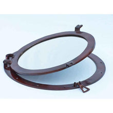 Handcrafted Model Ships Deluxe Class Antique Copper Porthole Window 24" MC-1967-24-AC-W