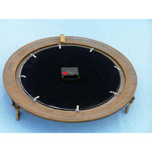 Handcrafted Model Ships Antique Brass Decorative Ship Porthole Clock 17" WC-1448-17-AN