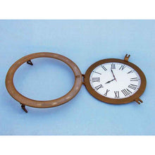Handcrafted Model Ships Antique Brass Decorative Ship Porthole Clock 24" WC-1449-24-AN