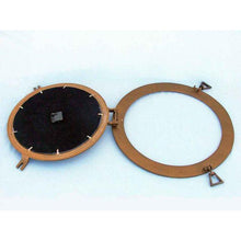 Handcrafted Model Ships Antique Brass Decorative Ship Porthole Clock 24" WC-1449-24-AN