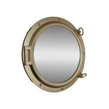 Handcrafted Model Ships Gold Finish Porthole Mirror 24" NT-HX037 - M