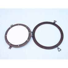 Handcrafted Model Ships Bronze Deluxe Class Decorative Ship Porthole Window 17 MC-1966-17-BZ-W