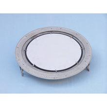 Handcrafted Model Ships Brushed Nickel Deluxe Class Decorative Ship Porthole Mirror 20" MC-1965-20-BN-M