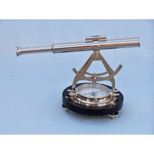 Handcrafted Model Ships Chrome Alidade Compass 14" LI-1521-CH