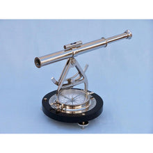 Handcrafted Model Ships Chrome Alidade Compass 14" LI-1521-CH