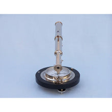 Handcrafted Model Ships Chrome Alidade Compass 14" LI-1521-CH