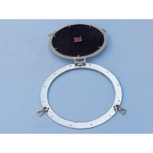 Handcrafted Model Ships Chrome Decorative Ship Porthole Clock 20" WC-1447-20-CH