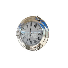 Handcrafted Model Ships Chrome Decorative Ship Porthole Clock 20" WC-1447-20-CH