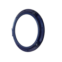 Handcrafted Model Ships Navy Blue Decorative Ship Porthole Window 24 Navy Blue Porthole - 24 - W