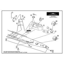 Iron Shipwrights USS Henley DD-762   Sumner class Destroyer - 1952 1/350 Scale Resin Model Ship Kit 4-232