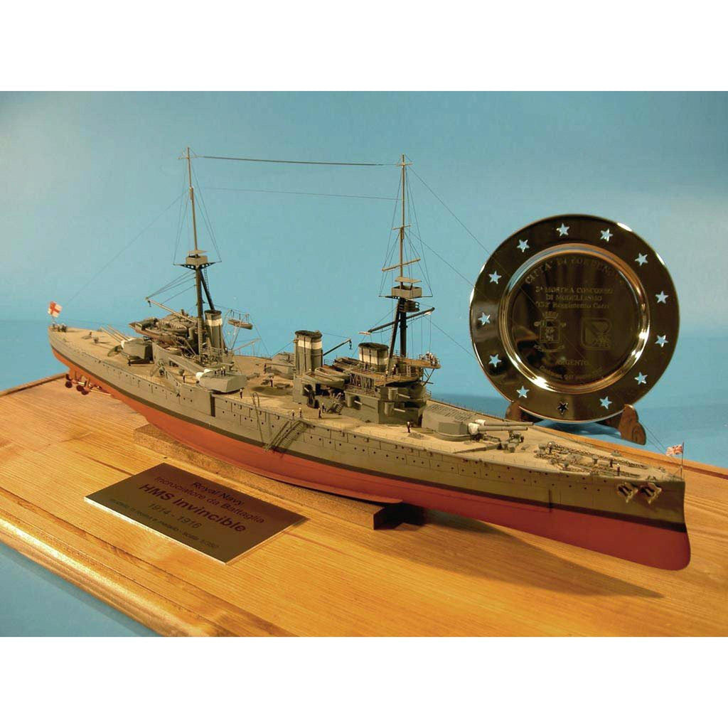 Buy HMS Invincible First RN Battlecruiser 1913 1/350 Scale Resin Model Ship  Kit – Adama Model Ships