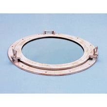 Handcrafted Model Ships Rustic White Aluminum Deluxe Class Decorative Ship Porthole Window 20" MC-1965-20-RW-W