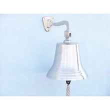 Handcrafted Model Ships Brushed Nickel Hanging Ship's Bell 15 Bl-2019-11-BN