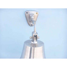 Handcrafted Model Ships Brushed Nickel Hanging Ship's Bell 11 Bl-2019-9-BN