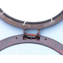 Handcrafted Model Ships Antique Copper Decorative Ship Porthole Mirror 20" MC-1965-20 AC - M