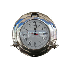 Handcrafted Model Ships Chrome Decorative Ship Porthole Clock 12" WC-1445-12-CH