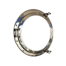 Handcrafted Model Ships Chrome Decorative Ship Porthole Window 24 AL486111C - W