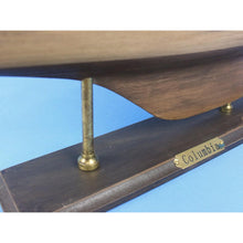 Handcrafted Model Ships Wooden Rustic Columbia Model Sailboat Decoration Limited 30" R-Columbia-30