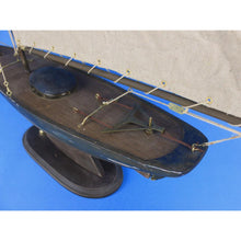 Handcrafted Model Ships Wooden Rustic Newport Sloop Model Sailboat Decoration 30" R-Newport-Sloop-30