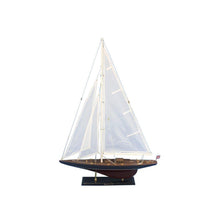 Handcrafted Model Ships Wooden Endeavour Model Sailboat Decoration 35" END-R-35