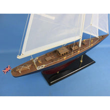 Handcrafted Model Ships Wooden Endeavour Model Sailboat Decoration 35" END-R-35