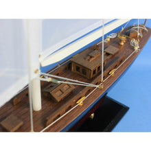 Handcrafted Model Ships Wooden Endeavour Model Sailboat Decoration 35" END-R-35