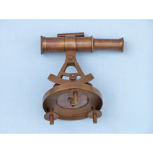 Handcrafted Model Ships Antique Brass Brass Alidade Compass 7" LI-1523-AN