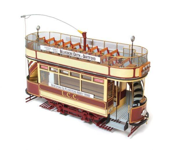 Maquette De Tramway London OCCRE – Échelle 1:24, Modèle 1900, à Construire