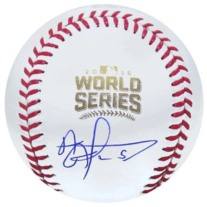 Schwartz Sports Albert Almora Jr Signed Rawlings Official 2016 World Series MLB Baseball ALMBSB100