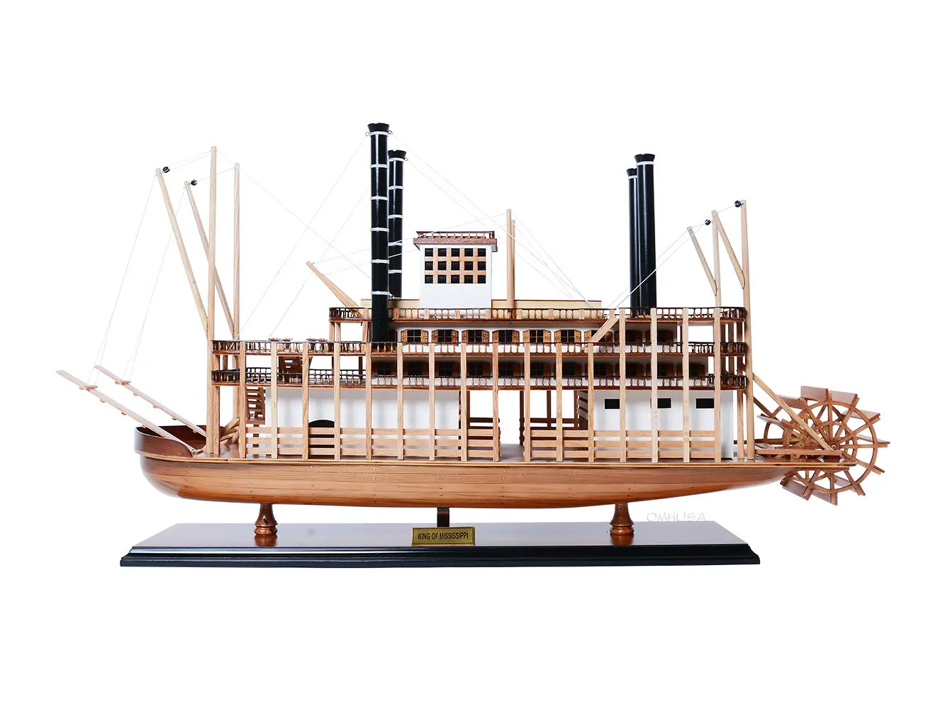 Old Modern King Mississipi Steam Ship Model B070