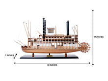 Old Modern King Mississipi Steam Ship Model B070