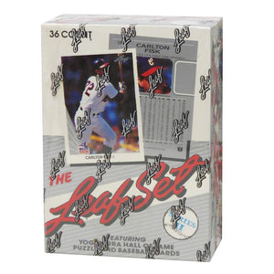Schwartz Sports 1990 Leaf Series 2 Baseball Factory Sealed Hobby Box - 36 PacksBX190LWF2