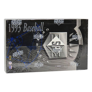 Schwartz Sports 1993 Upper Deck SP Foil Baseball Cards Unopened Factory Sealed Box - 24 Packs (Derek Jeter Foil RC??)BX193SPF1