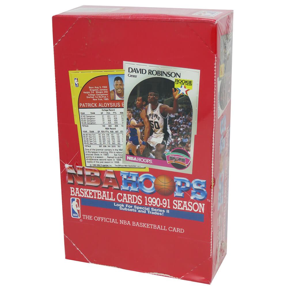Schwartz Sports 1990-91 Hoops Series 2 Basketball Factory Sealed Unopened Box (FASC) - 36 PacksBX290HWE2