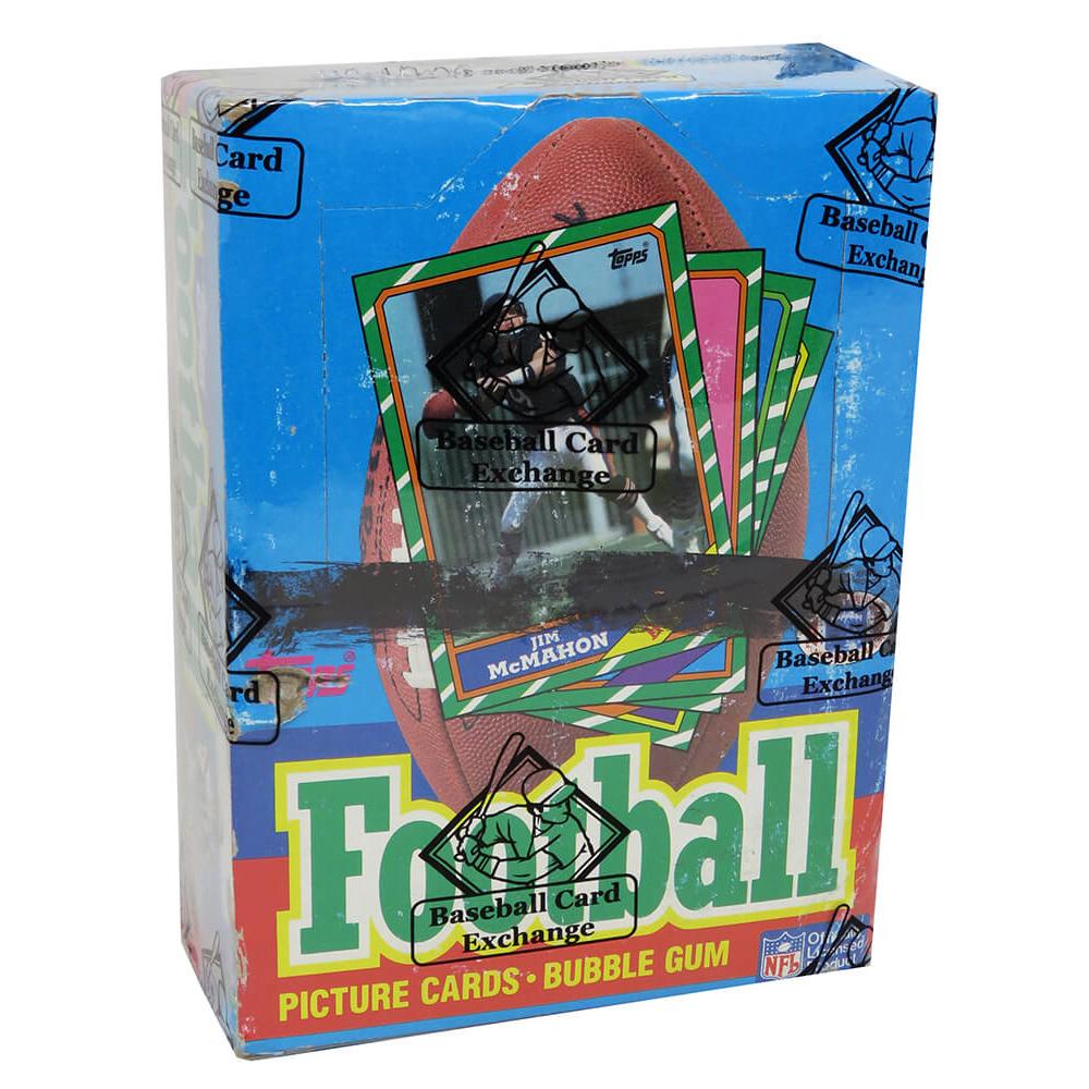 Schwartz Sports 1986 Topps Football Unopened Wax Box BBCE Sealed Wrapped - 36 Packs (Jerry Rice, Steve Young RC??) (A)BX386TWEA