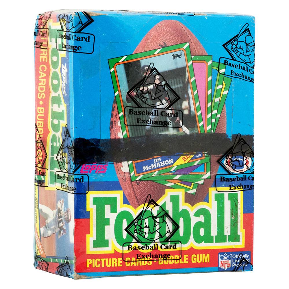 Schwartz Sports 1986 Topps Football Unopened Wax (X-Out) Box BBCE Sealed Wrapped - 36 Packs (Jerry Rice, Steve Young RC??) (E)BX386TWEE